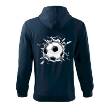 Futbalová lopta v triku Futbalová lopta v triku
