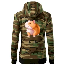 Morča - kreslené, bielo oranžové