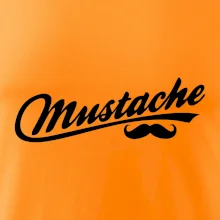 Mustache - nápis