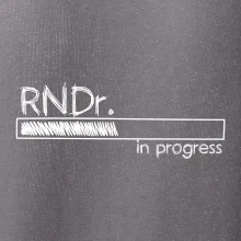 In progress titul RNDr. doktor / doktorka prírodných vied