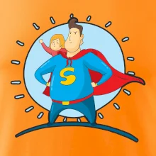 Táta superman - dievča