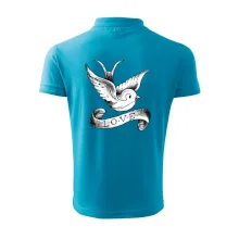 Love holubica - kreslená