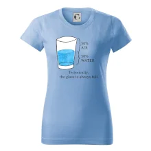 Technically, the glass is always full