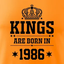 Kings are born in 1986