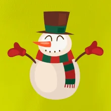 Vianočný snehuliak