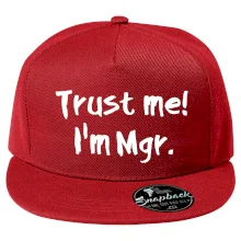 Trust me I´m  Mgr. / Ver mi som Magister.