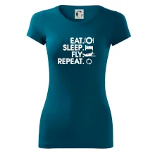 Eat sleep fly repeat Eat sleep fly repeat