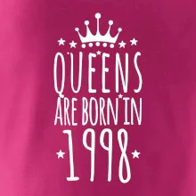 Queens are born in 1998