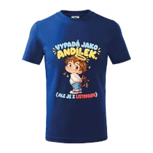 Vypadá jako andílek ale je z listopadu s prakem