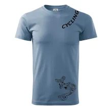 Cycling nápis šikmo