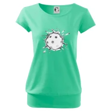 Florbal lopta v triku