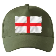 Anglická vlajka vejúca