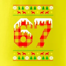 67 vianočný motív