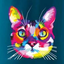 Mačka dúhová hlava