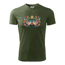 Folklór - dva farebné vtáčiky Folklór - dva farebné vtáčiky