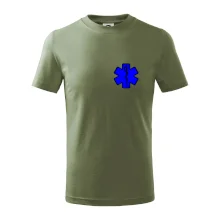 Rescue - Hviezda na prsníku + nápis na chrbte Rescue - Hviezda na prsníku + nápis na chrbte