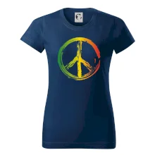 Peace symbol paint