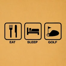 Eat sleep golf