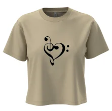 Husľový kľúč srdce