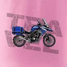 Cestovná enduro modrá