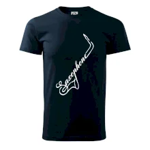 Saxophone nápis Saxophone nápis