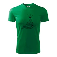 Čitateľ - ruka kreslená Čitateľ - ruka kreslená