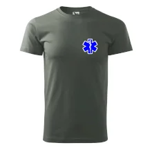Rescue - Hviezda na prsníku + nápis na chrbte Rescue - Hviezda na prsníku + nápis na chrbte