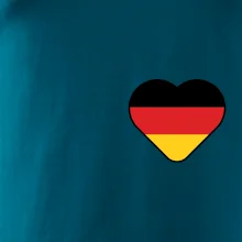 Germany love prso - Nemecká vlajka