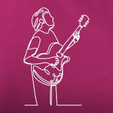 Gitarista jedným ťahom