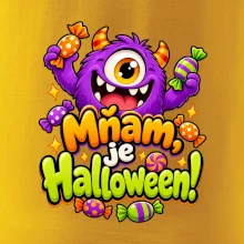 Mňam je Halloween cukríkové strašidlo