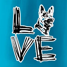 Nemecký ovčiak love