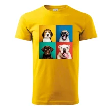 Psi šteňatá koláž