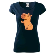 Kapybara s palcom hore Kapybara s palcom hore