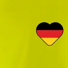 Germany love prso - Nemecká vlajka