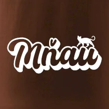 Mňau nápis