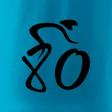 Cyklista oslavuje osemdesiatiny  (80)