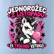Novembrový punkový jednorožec s čírom