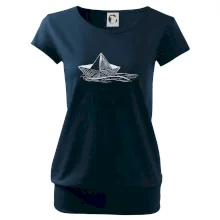 Letná romantika - papierová loďka