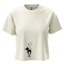 Zamilovaná mačka zozadu