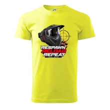 Paintballová maska – Respawn, Reload, Repeat