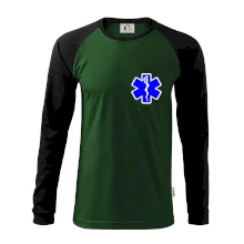 Rescue - Hviezda na prsníku + nápis na chrbte Rescue - Hviezda na prsníku + nápis na chrbte