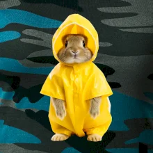 Králik v pláštenke