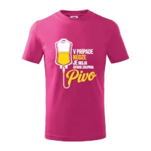 V prípade núdze je moja krvná skupina pivo