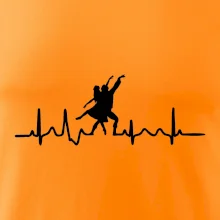 EKG tanec - tancujúca dvojica