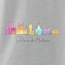 Mallorca - Siluety pamiatok - farebné