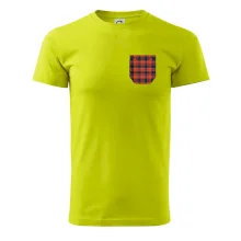 Flanelové triko červené