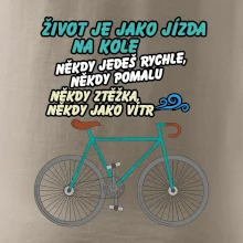 Život je jako jízda na kole