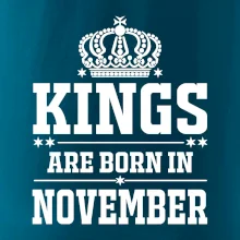 Kings are born in November