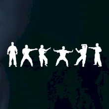 Karate postavy Karate postavy