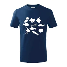 Potápač ryby štvorec